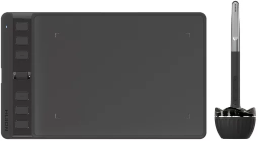 Графічний планшет Huion 6.3"x3.9" H641P, чорний