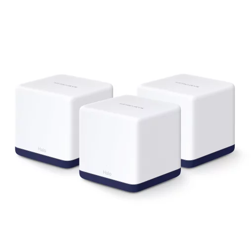 Система WiFi-Mesh MERCUSYS Halo H50 AC1900, 3xGE LAN/WAN, 3мод