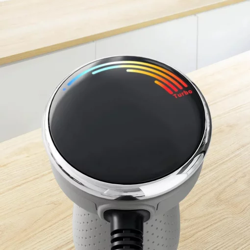 Блендер Tefal заглибний Quickchef+ 1000Вт, 3в1, чаша-800мл, чопер-500мл, турборежим, сріблясто-сірий