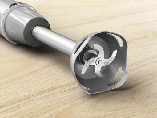 Блендер Tefal заглибний Quickchef+ 1000Вт, 3в1, чаша-800мл, чопер-500мл, турборежим, сріблясто-сірий