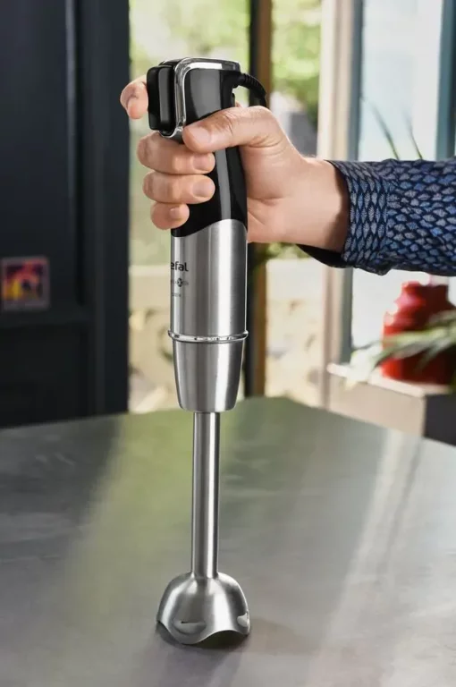 Блендер Tefal заглибний Infiny Force Pro, 1200Вт, 9в1, чаша-800мл, чопер-500мл, спіралайзер, турборежим, чорний