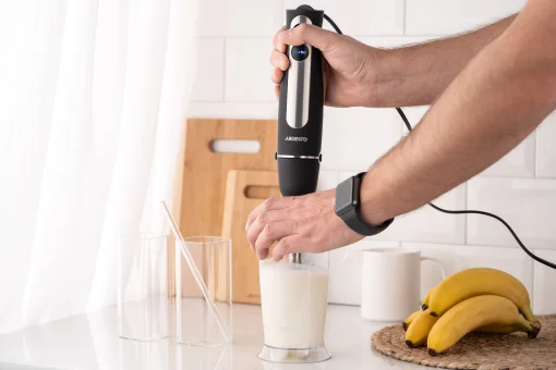 Блендер Ardesto заглибний 800Вт, чаша-600мл, чорно-сріблястий