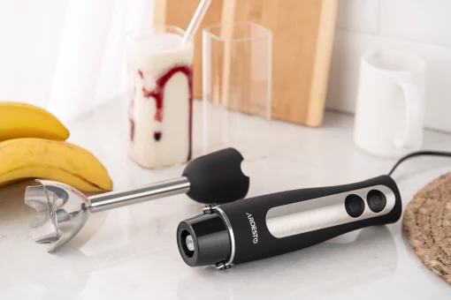 Блендер Ardesto заглибний 800Вт, чаша-600мл, чорно-сріблястий