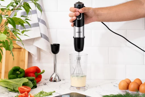 Блендер заглибний Ardesto 800Вт, 2в1, чаша-600мл, чорний