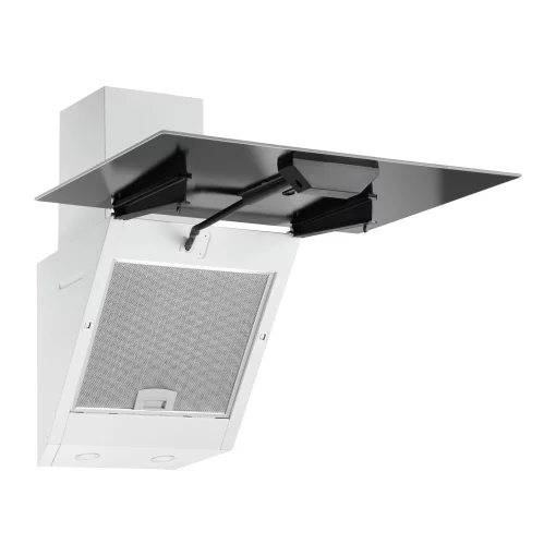 Витяжка Ardesto похила, 60см, 900м3ч,  скло, 2х1Вт LED, кнопкове, білий