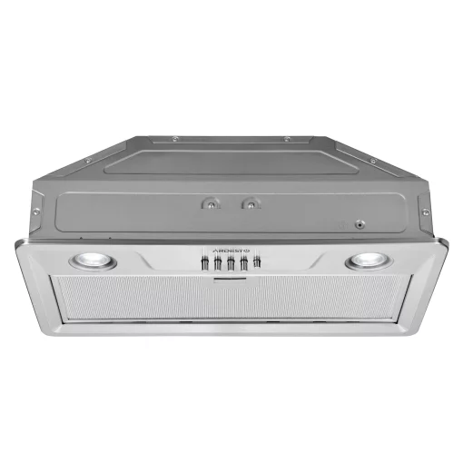 Витяжка Ardesto вбудована, 52см, 450м3ч, метал, 2х1Вт LED, кнопкове, нерж