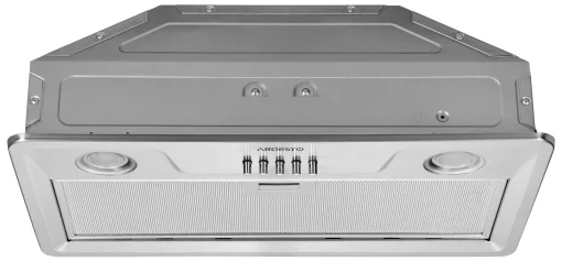 Витяжка Ardesto вбудована, 52см, 450м3ч, метал, 2х1Вт LED, кнопкове, нерж