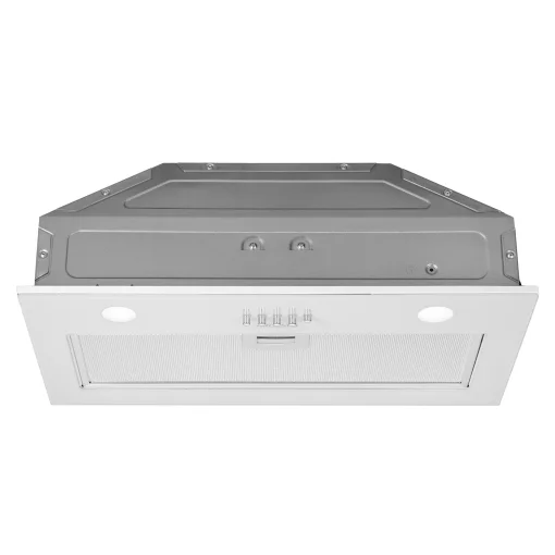 Витяжка Ardesto вбудована, 52см, 700м3ч, скло, 2х1Вт LED, кнопкове, білий