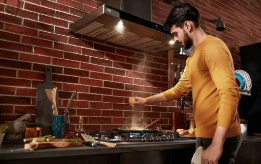 Витяжка Beko телескопічна, 60см, 483м.куб/год, нержавіюча сталь