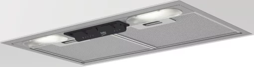 Витяжка Beko вбудована, 53см, 381м.куб/год, сірий