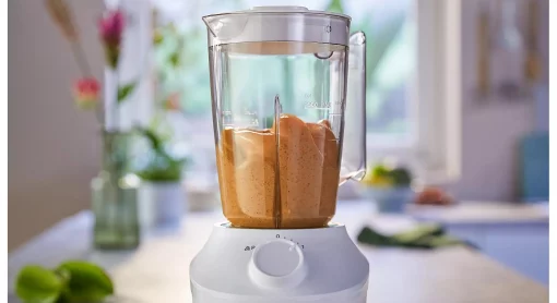 Блендер Philips стаціонарний 3000 series 450Вт, чаша-1900мл, чопер, імпульсний режим, білий