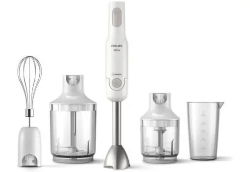 Блендер Philips заглибний Daily Collection 650Вт, 4в1, білий