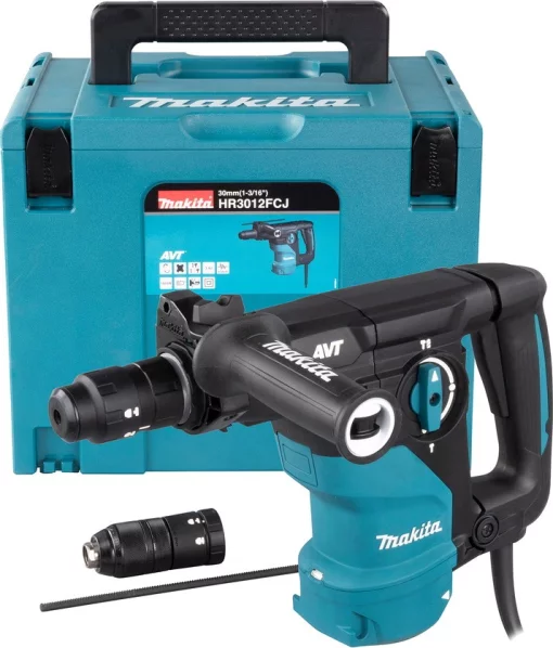 Перфоратор Makita HR3012FCJ SDS-Plus 1050Вт 3.9Дж 4.7кг