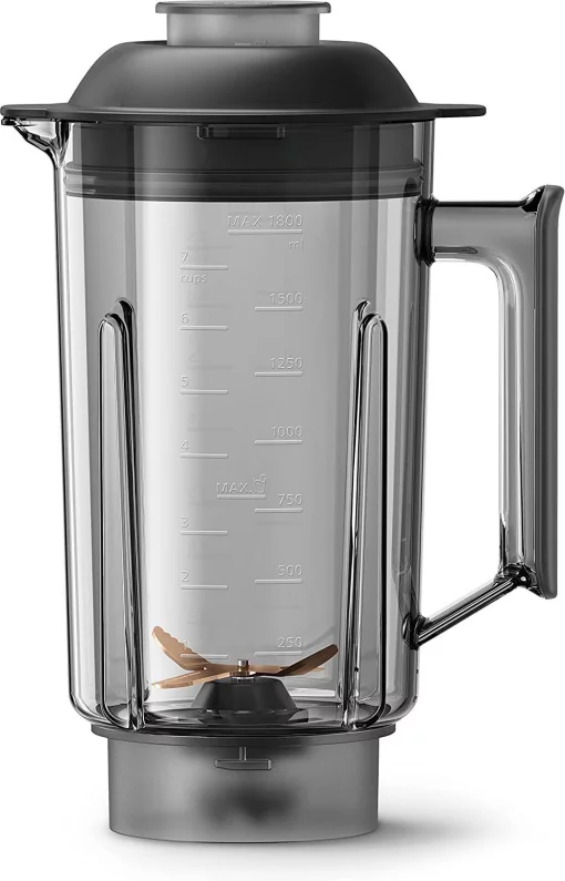 Блендер Philips стаціонарний Flip&Juice, 1500Вт, чаша-2000мл, мідно-чорний