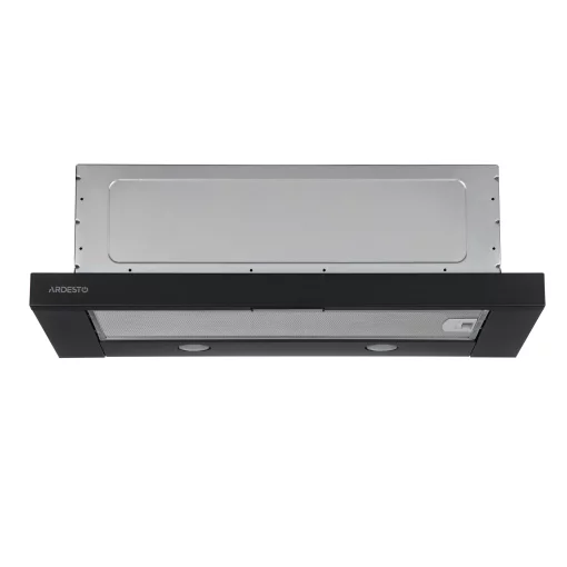Витяжка Ardesto телескопічна, 60см, 450м3ч, метал, 2х1Вт LED, кнопкове, чорний