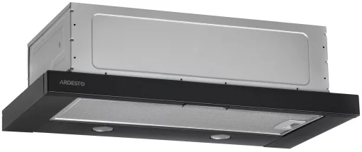 Витяжка Ardesto телескопічна, 60см, 450м3ч, метал, 2х1Вт LED, кнопкове, чорний
