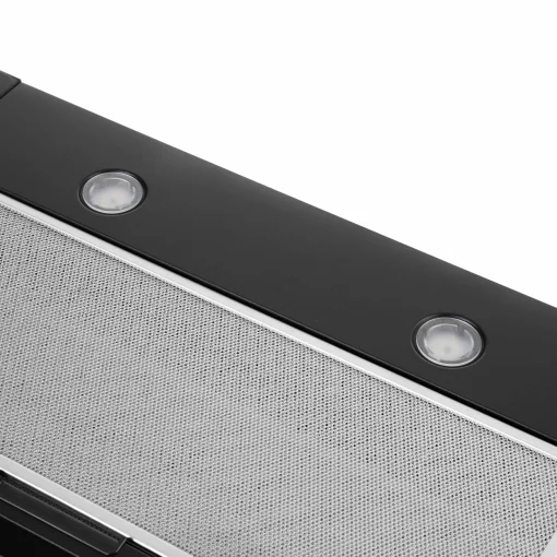 Витяжка Ardesto телескопічна, 60см, 450м3ч, метал, 2х1Вт LED, кнопкове, чорний