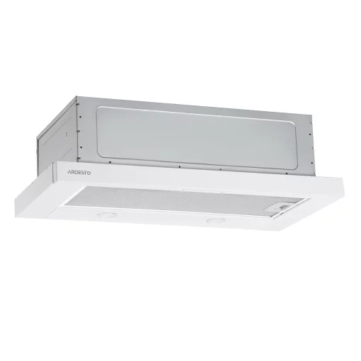 Витяжка Ardesto телескопічна, 60см, 700м3ч, метал, 2х1Вт LED, кнопкове, білий