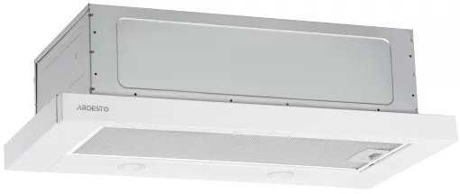 Витяжка Ardesto телескопічна, 60см, 700м3ч, метал, 2х1Вт LED, кнопкове, білий