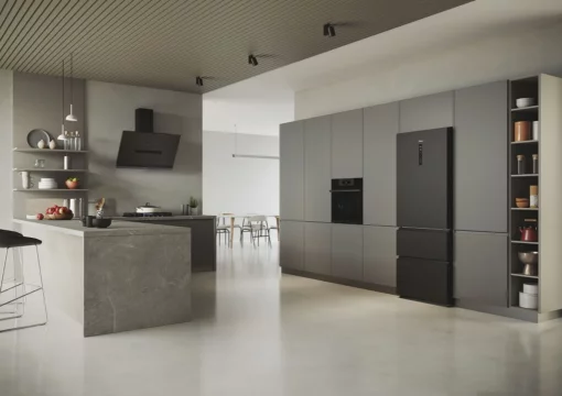 Холодильник Haier багатодверний, 190.5x70х64.8, холод.відд.-354л, мороз.відд.-174л, 3дв., А+, NF, інв., дисплей, зона нульова, чорний