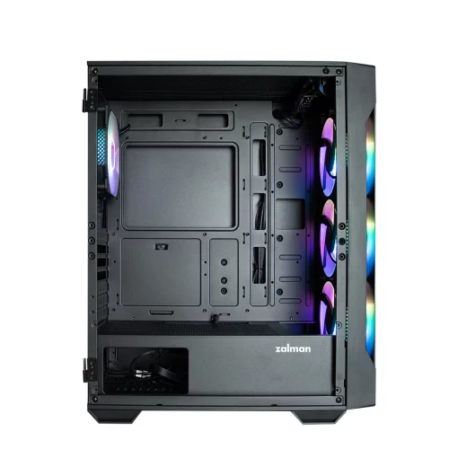 Корпус Zalman I3 Neo TG без БЖ, 1xUSB3.0, 2xUSB2.0, 4x120мм ARGB, VGA 355мм, LCS ready, TG Side/Front Panel, ATX, чорний