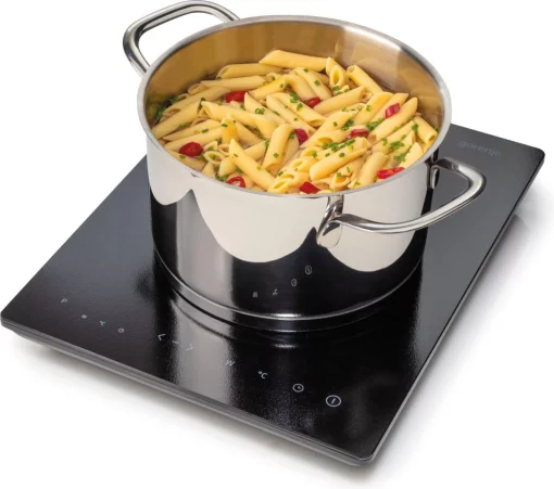 Плитка настільна Gorenje індукційна, конфорок - 1 на 2кВт, керування - сенсорне, таймер, чорний