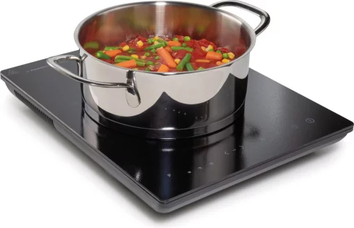 Плитка настільна Gorenje індукційна, конфорок - 1 на 2кВт, керування - сенсорне, таймер, чорний