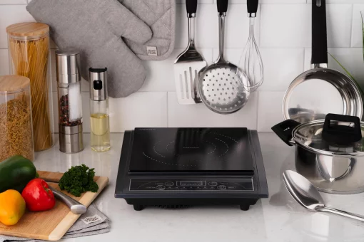 Плитка настільна Ardesto індукційна, конфорок - 1 на 2кВт, керування - сенсорне, таймер, чорний