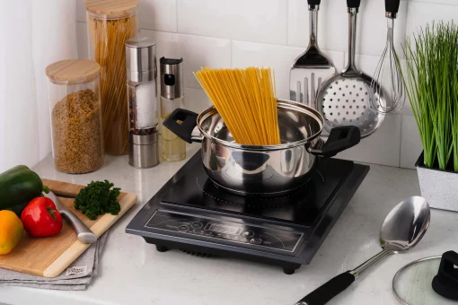 Плитка настільна Ardesto індукційна, конфорок - 1 на 2кВт, керування - сенсорне, таймер, чорний