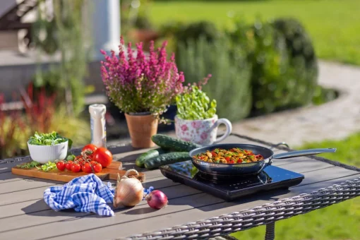 Плитка настільна Gorenje індукційна, конфорок - 1 на 2кВт, керування - сенсорне, чорний