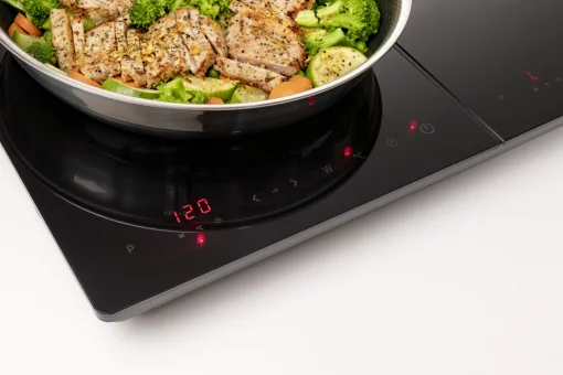 Плитка настільна Gorenje індукційна, конфорок - 2 по 2кВт, керування - сенсорне, таймер, чорний