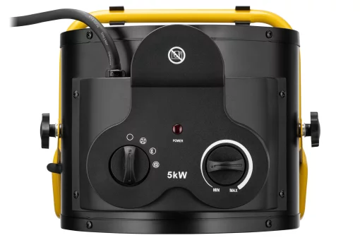 Теплова гармата електрична ARDESTO IFH-05B 5кВт, 50м2, 470м3/г, керамічний нагрів. елемент (PTC), чорний, 4кг