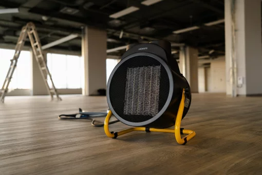 Теплова гармата електрична ARDESTO IFH-05B 5кВт, 50м2, 470м3/г, керамічний нагрів. елемент (PTC), чорний, 4кг