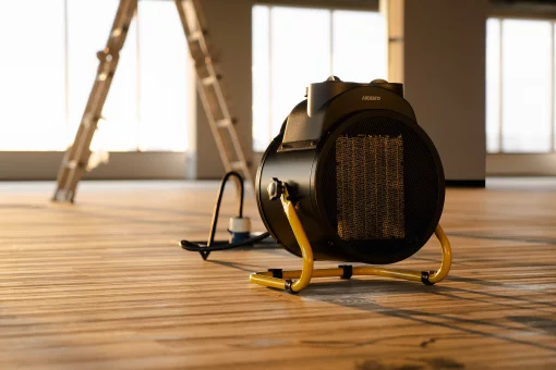 Теплова гармата електрична ARDESTO IFH-05B 5кВт, 50м2, 470м3/г, керамічний нагрів. елемент (PTC), чорний, 4кг