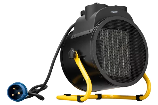 Теплова гармата електрична ARDESTO IFH-05B 5кВт, 50м2, 470м3/г, керамічний нагрів. елемент (PTC), чорний, 4кг