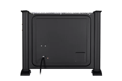 Обігрівач інфрачервоний ARDESTO кварцевий, 15м2, 1650Вт, мех. упр-ння, підлоговий, чорний