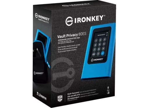 Портативний SSD Kingston IronKey 1.9TB USB 3.2 Gen 1 Type-C VP80