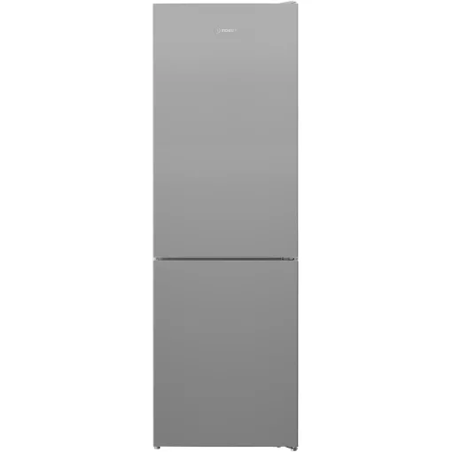 Холодильник Indesit з нижн. мороз., 185x60х67, холод.відд.-223л, мороз.відд.-120л, 2дв., А++, ST, сріблястий