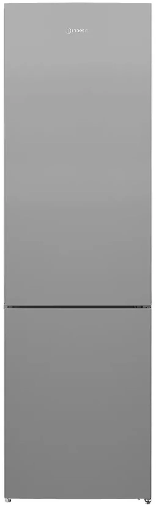 Холодильник Indesit з нижн. мороз., 202.5x60х67, холод.відд.-266л, мороз.відд.-120л, 2дв., А++, ST, сріблястий
