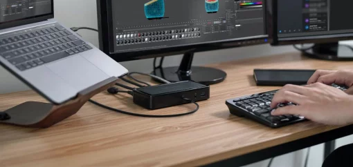 Кабель USB-C > USB-C заряджання/синхронізації Belkin 0.8м, 100Вт, Type-C, USB4, 40Гбс, чорний