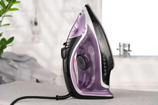 Праска Ardesto IR-B2234, 2400Вт, 350мл, паровий удар-120гр, керам. підошва, фіолетово-чорний