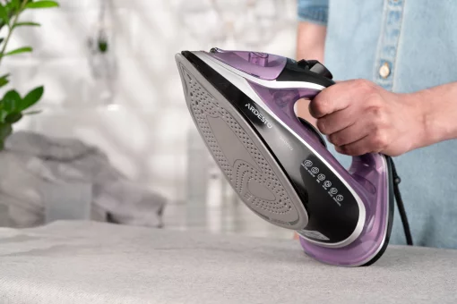 Праска Ardesto IR-B2234, 2400Вт, 350мл, паровий удар-120гр, керам. підошва, фіолетово-чорний