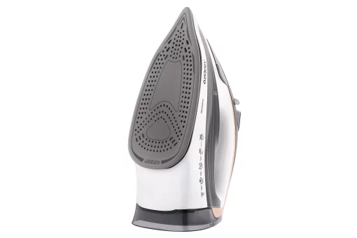 Праска Ardesto IR-B2245-E, 2400Вт, 400мл, паровий удар, електр. керування, керам. підошва, біло-сірий
