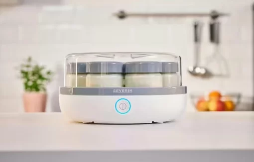 Йогуртниця  Severin 13Вт, пластик, біло-сірий