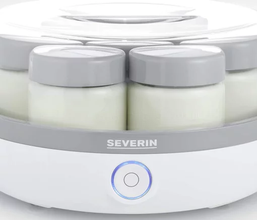 Йогуртниця  Severin 13Вт, пластик, біло-сірий