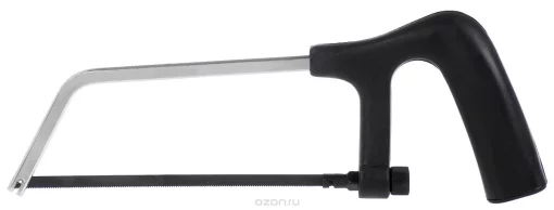 Ножівка "міні" з чорною ручкою, довж. 250мм, вис.-100мм, глиб.різу-58мм., з пильн. полотн. 150мм