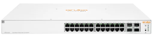 Комутатор HPE Aruba Instant On 1930, Class4 PoE 4SFP/SFP+ 370W Switch, 24xGE, 4xGE SFP ports, LT Warranty