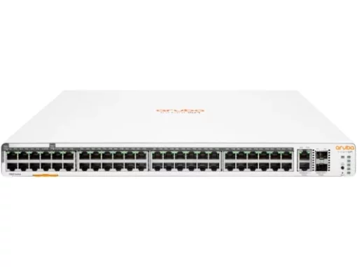 Комутатор HPE Aruba Instant On 1960 48xGE, 40p Class4 8p Class6 PoE 600W, 2хSFP+10GE, 2х10GBASE-T ports, LT Warranty