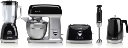 Електрочайник Gorenje 1.7л, Strix контроль, чорний