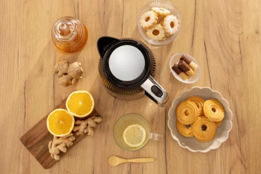 Електрочайник Gorenje 1.7л, Strix-контроль, чорний матовий